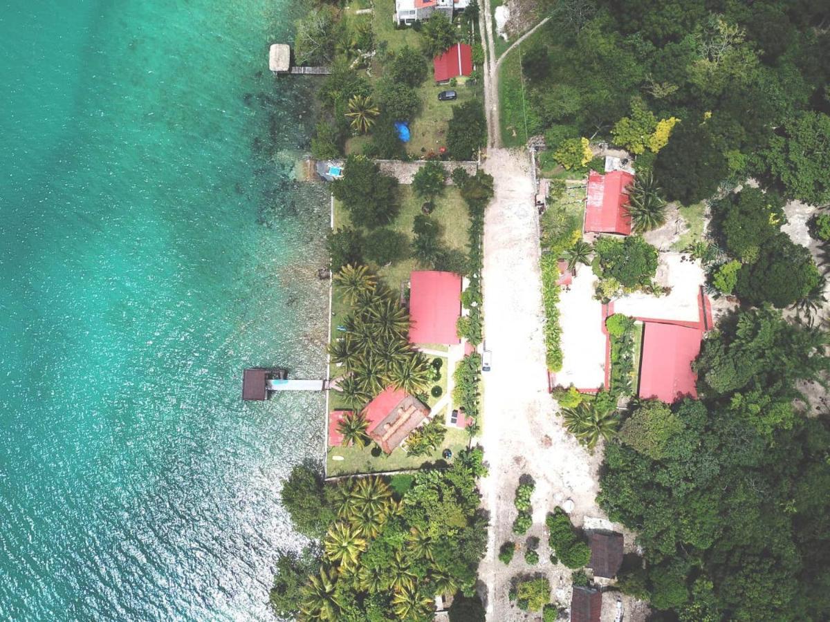 Coras Place Bacalar Lagoon front Exterior foto