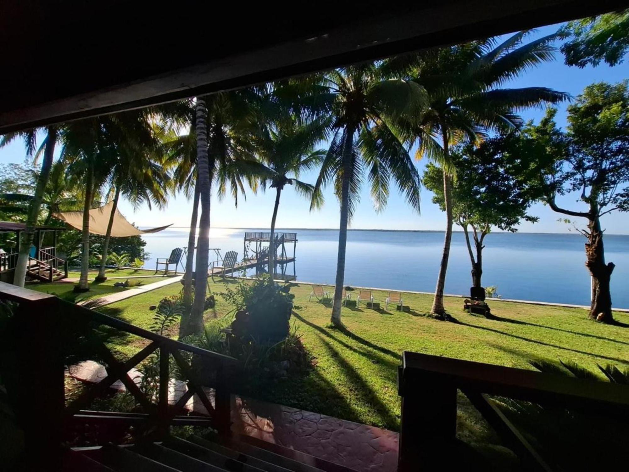 Coras Place Bacalar Lagoon front Exterior foto