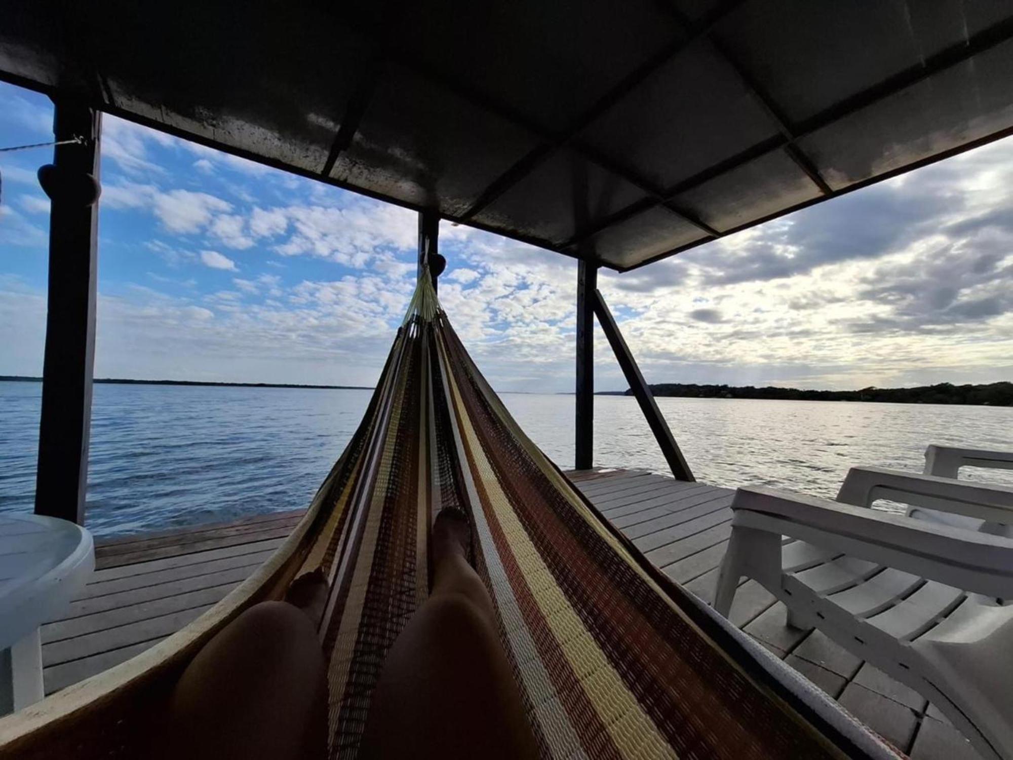 Coras Place Bacalar Lagoon front Exterior foto