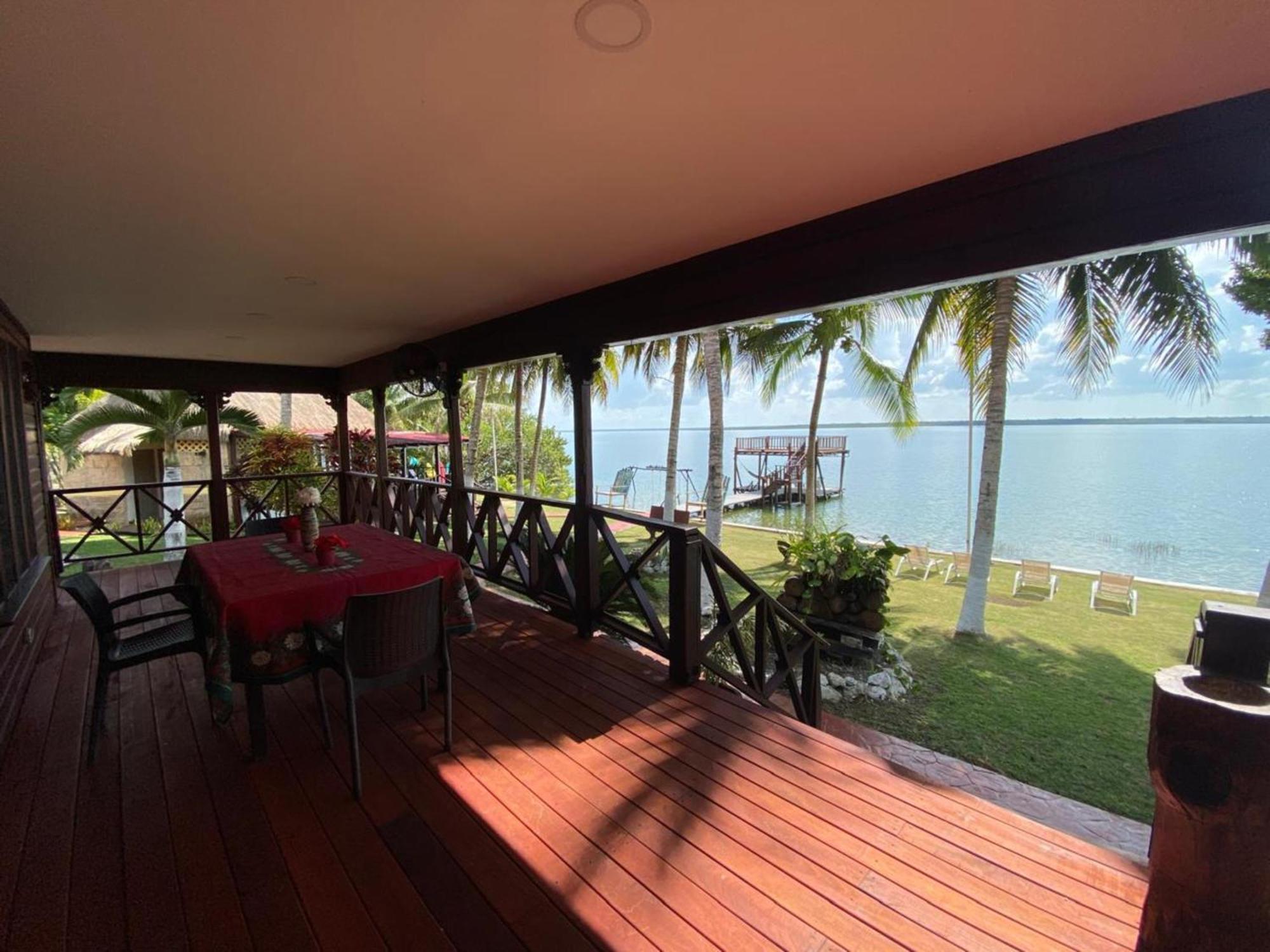 Coras Place Bacalar Lagoon front Habitación foto